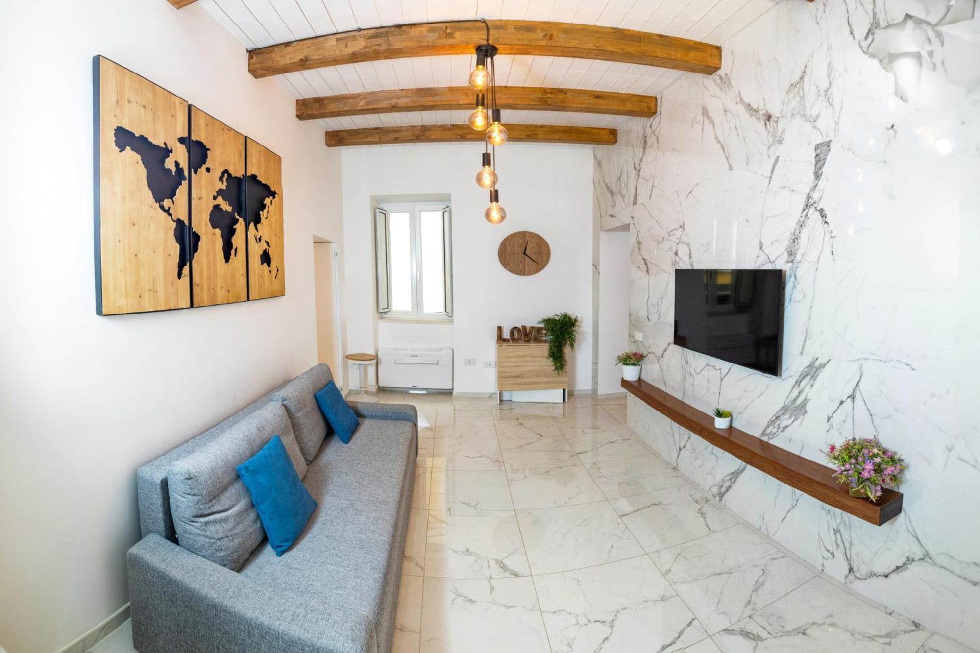 Luxury Apartment Salerno Center מראה חיצוני תמונה